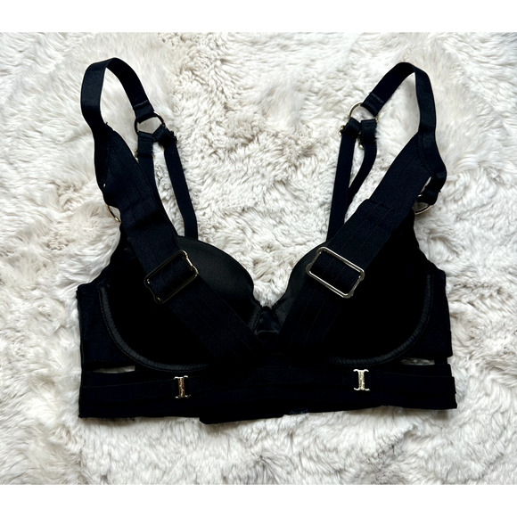 Honey Birdette ELVIS🖤 Black and Gold Bra 32A